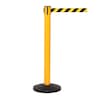 Queue Solutions SafetyPro 300, Yellow, 16' Yellow/Black OUT OF SERVICE Belt SPRO300Y-YBO160